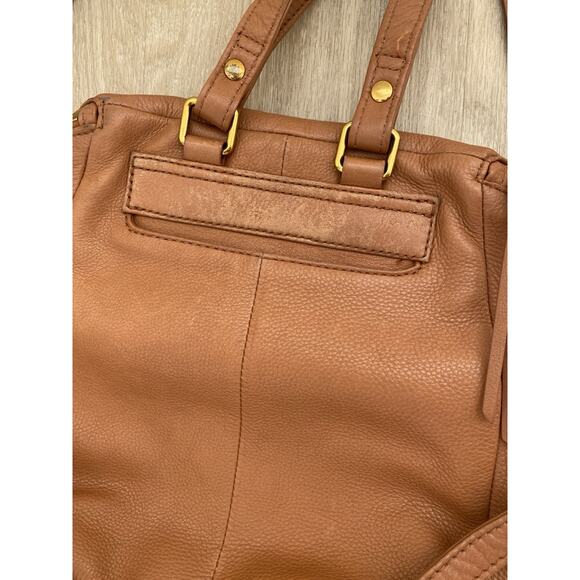 Hobo River Leather Backpack Whiskey Camel Tan Boho Cottagecore Preppy - Picture 15 of 16